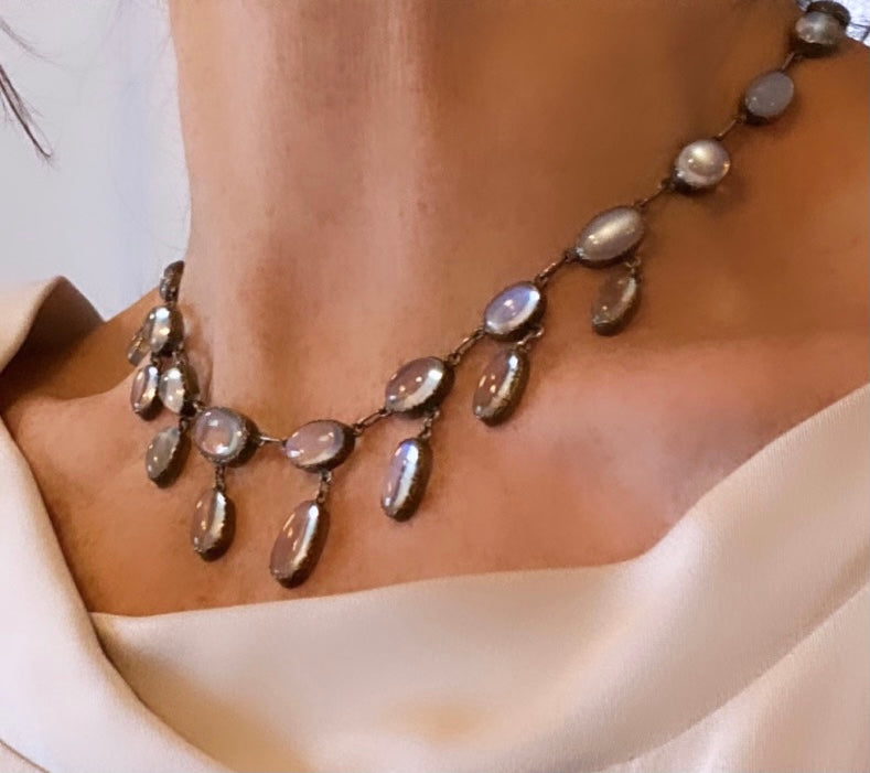 Edwardian Moonstone Necklace