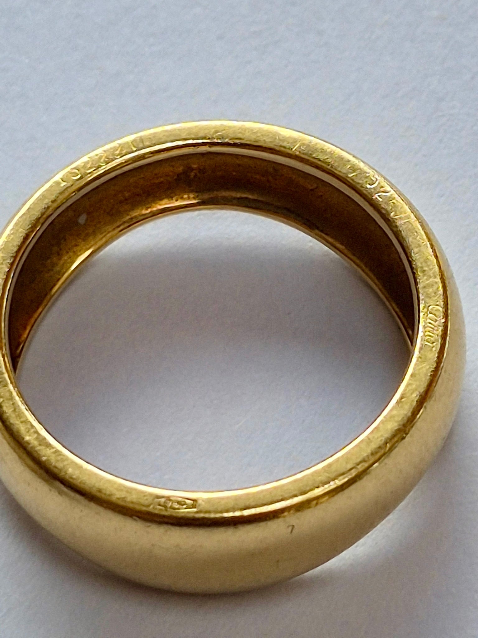 Vintage Bicolor Stacking Cartier Wave Puzzle Rings