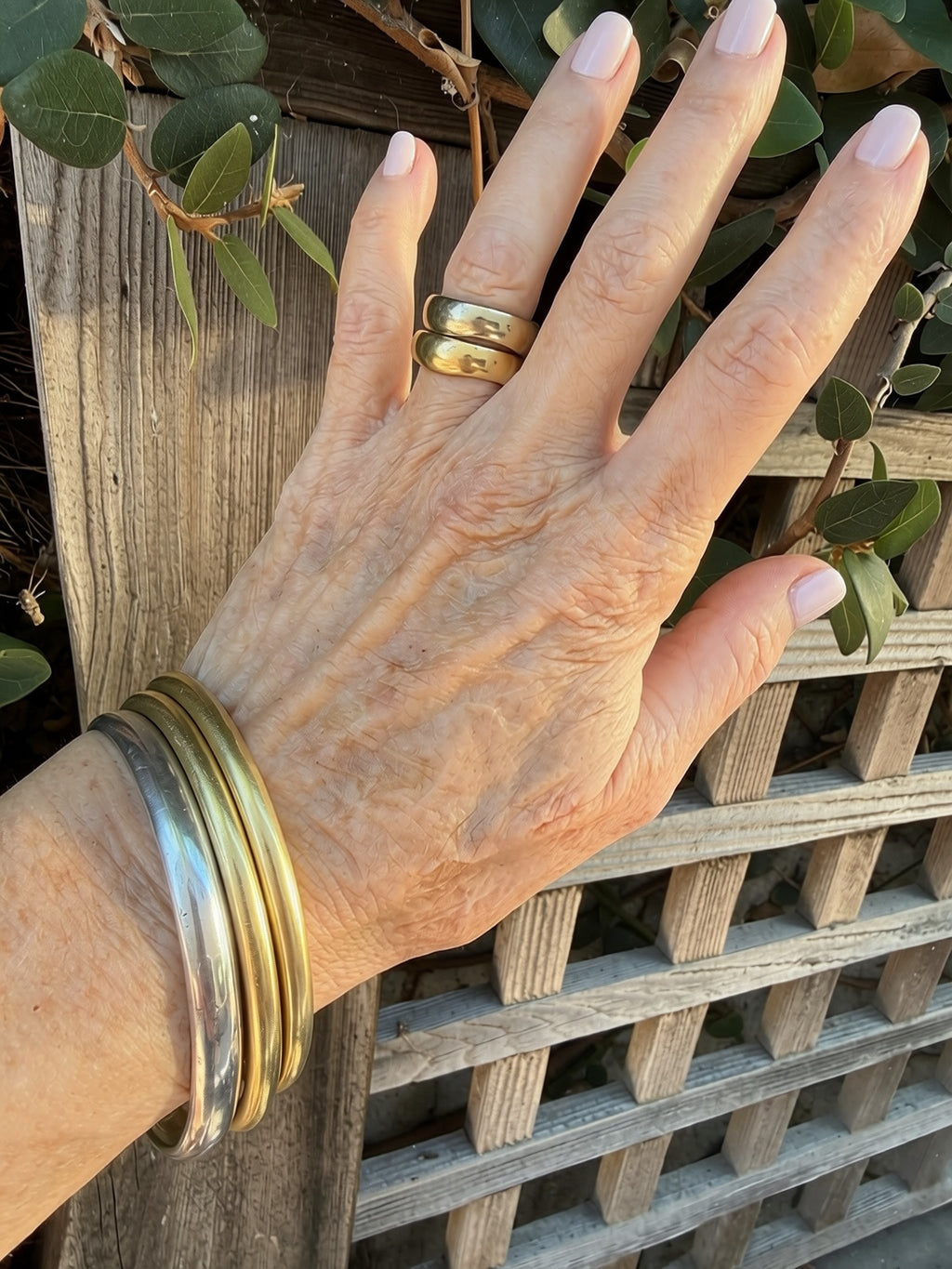 Danish Mid-Century Sterling Silver Bangle