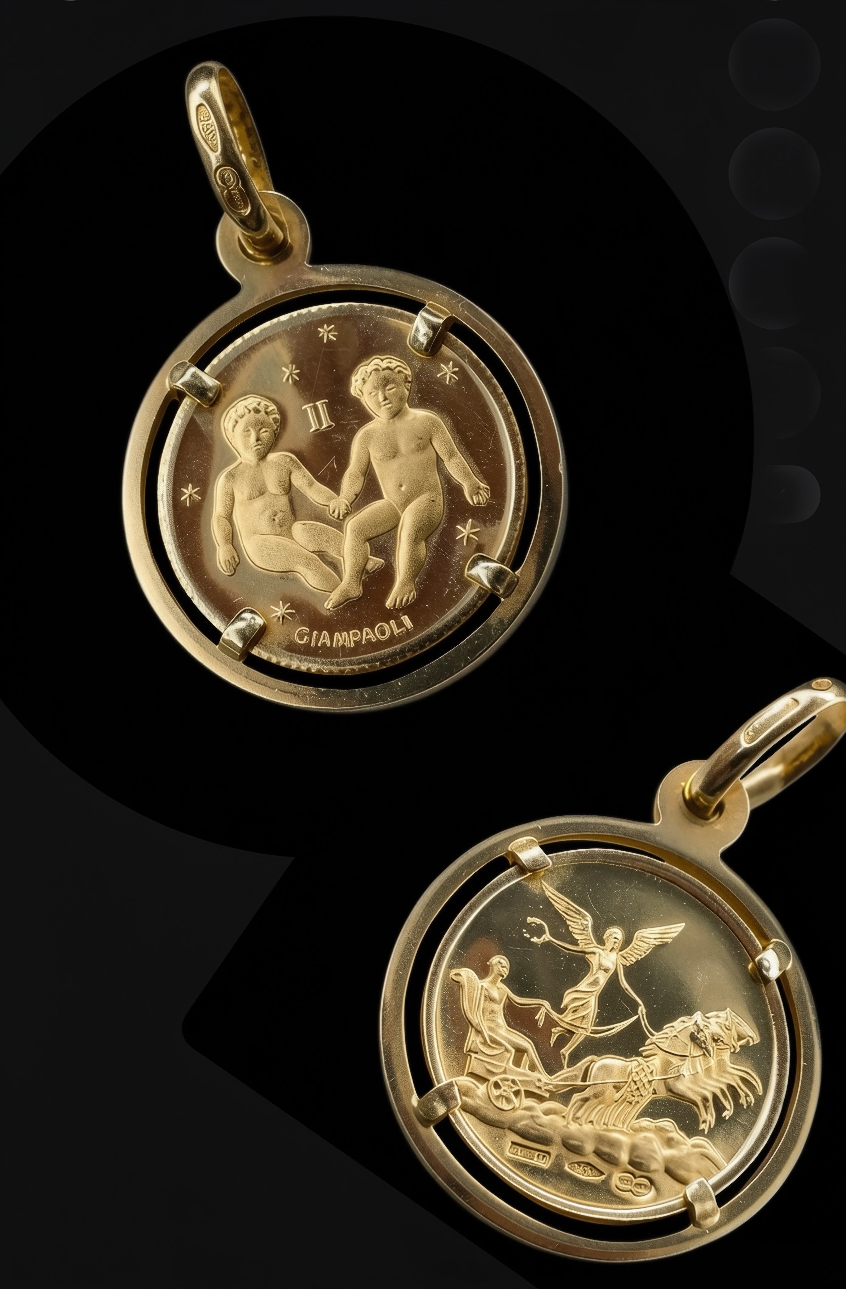 Gemini Pendant by Giampaoli