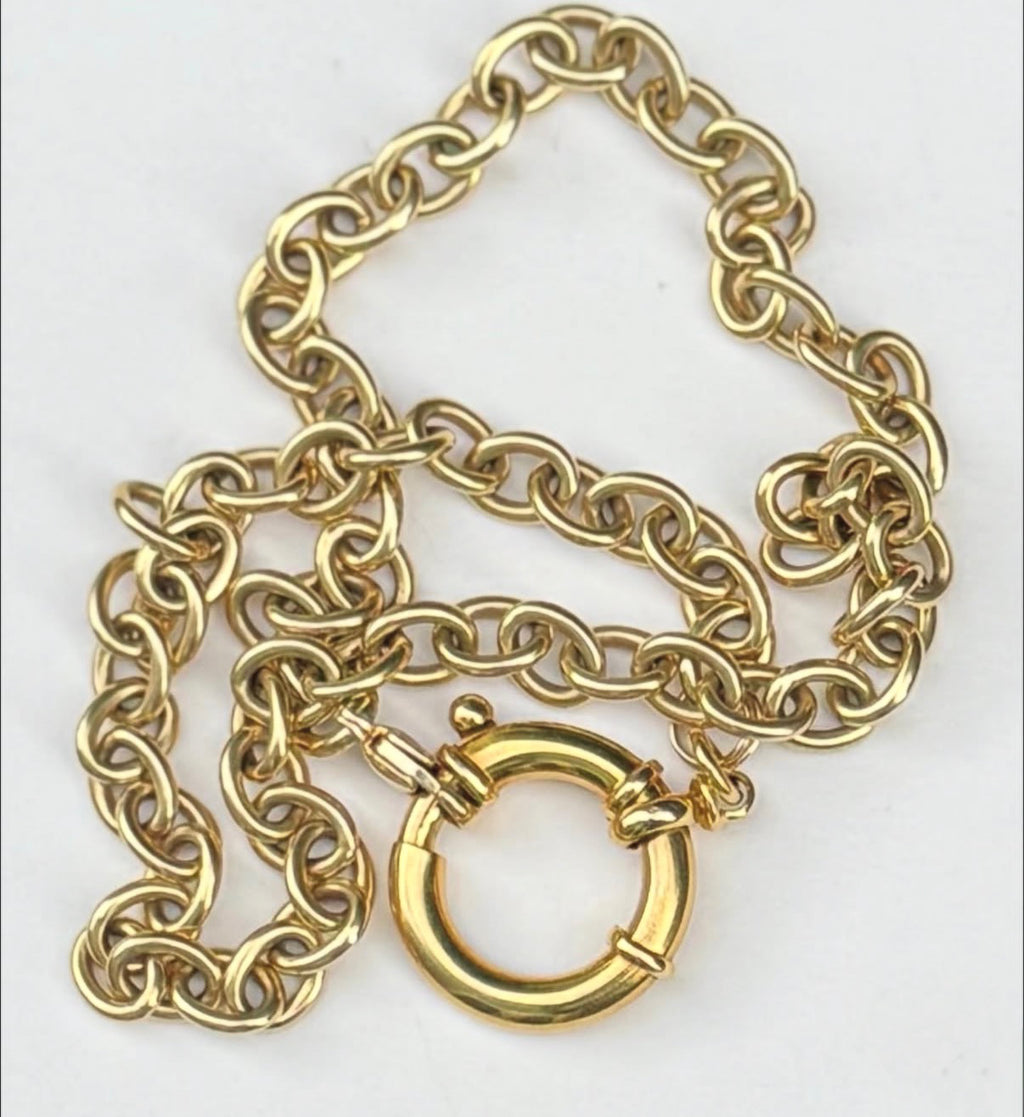 Antique 18k Bolt Ring