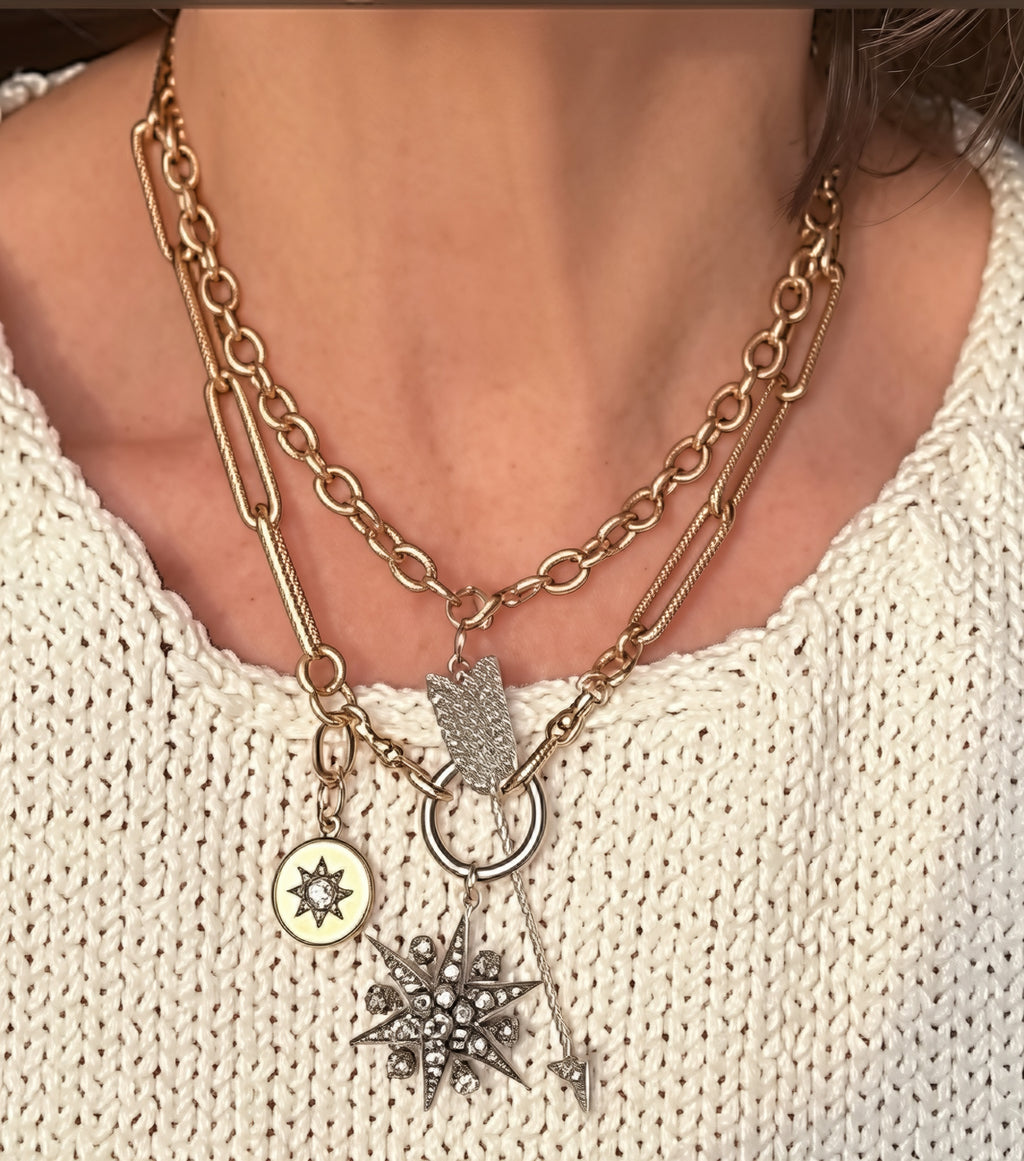 Antique Starburst Pendant