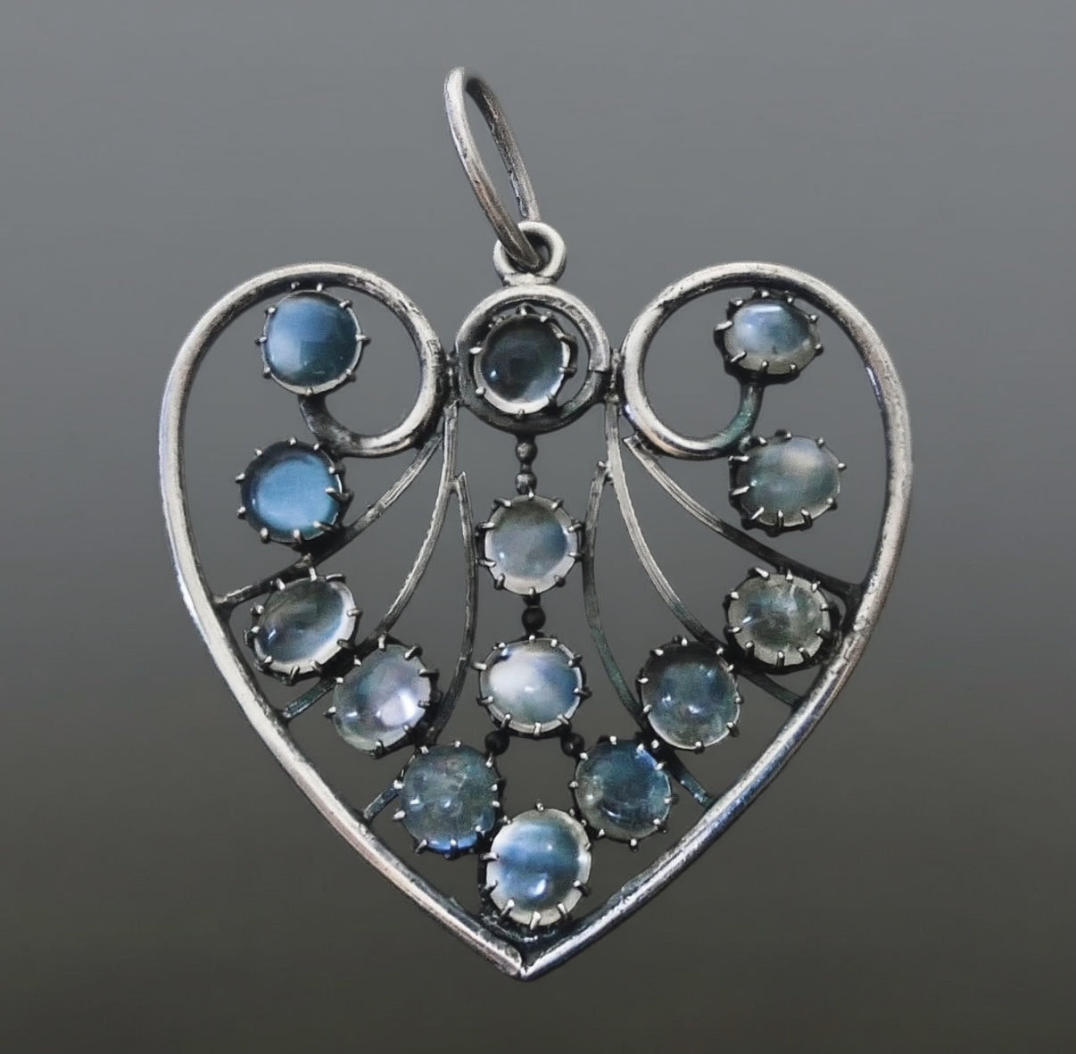English Arts and Crafts Moonstone Pendant