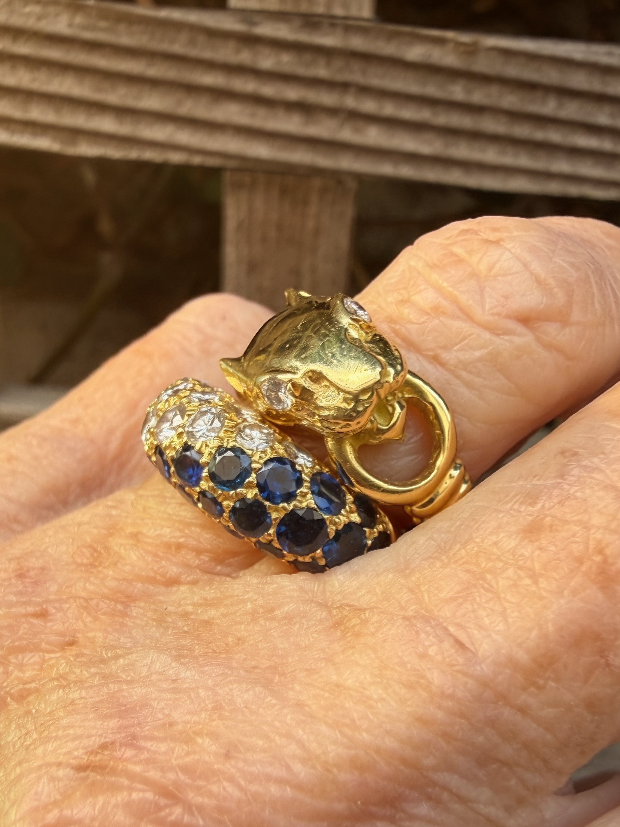 Petite Panthere Ring