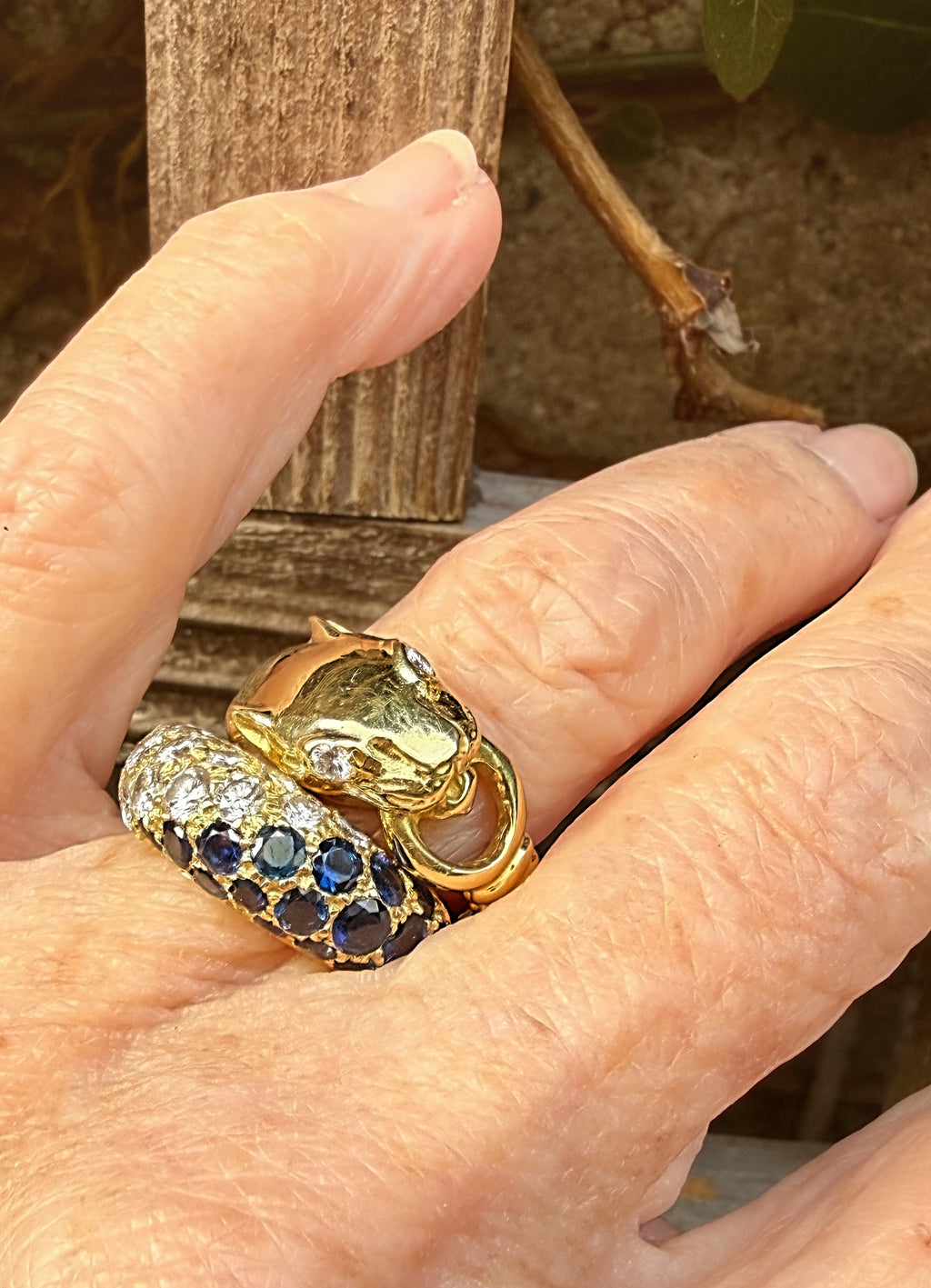 Petite Panthere Ring