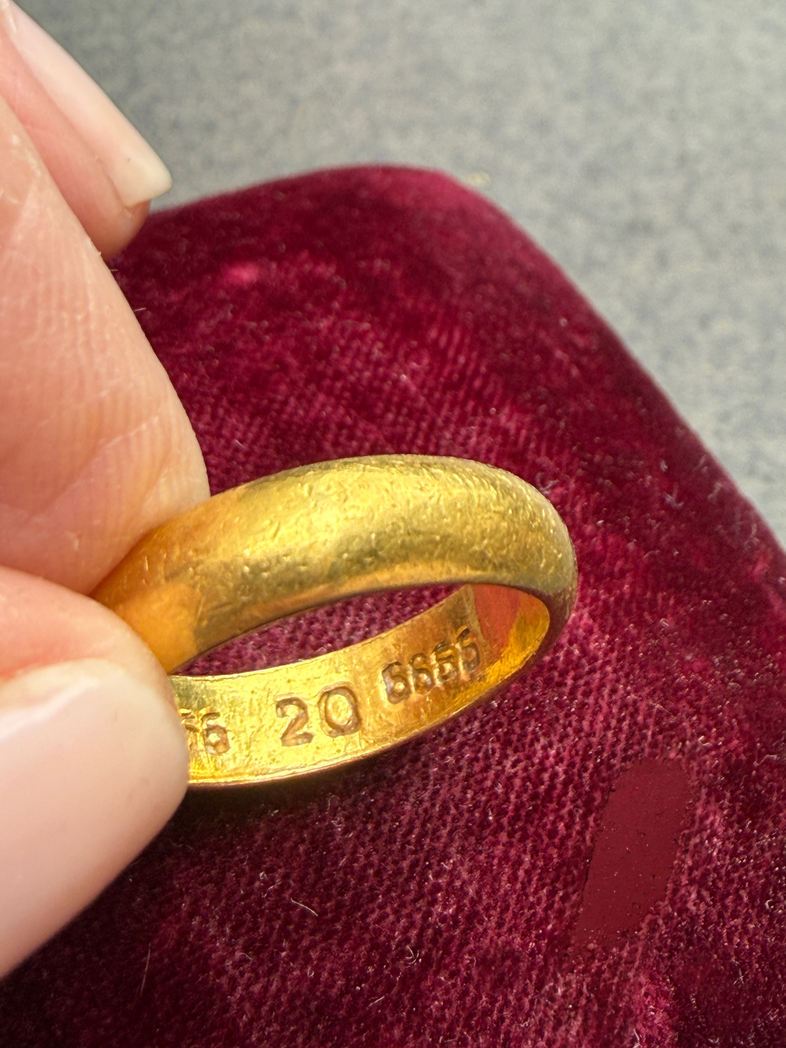 Vintage Chinese High -Carat Band