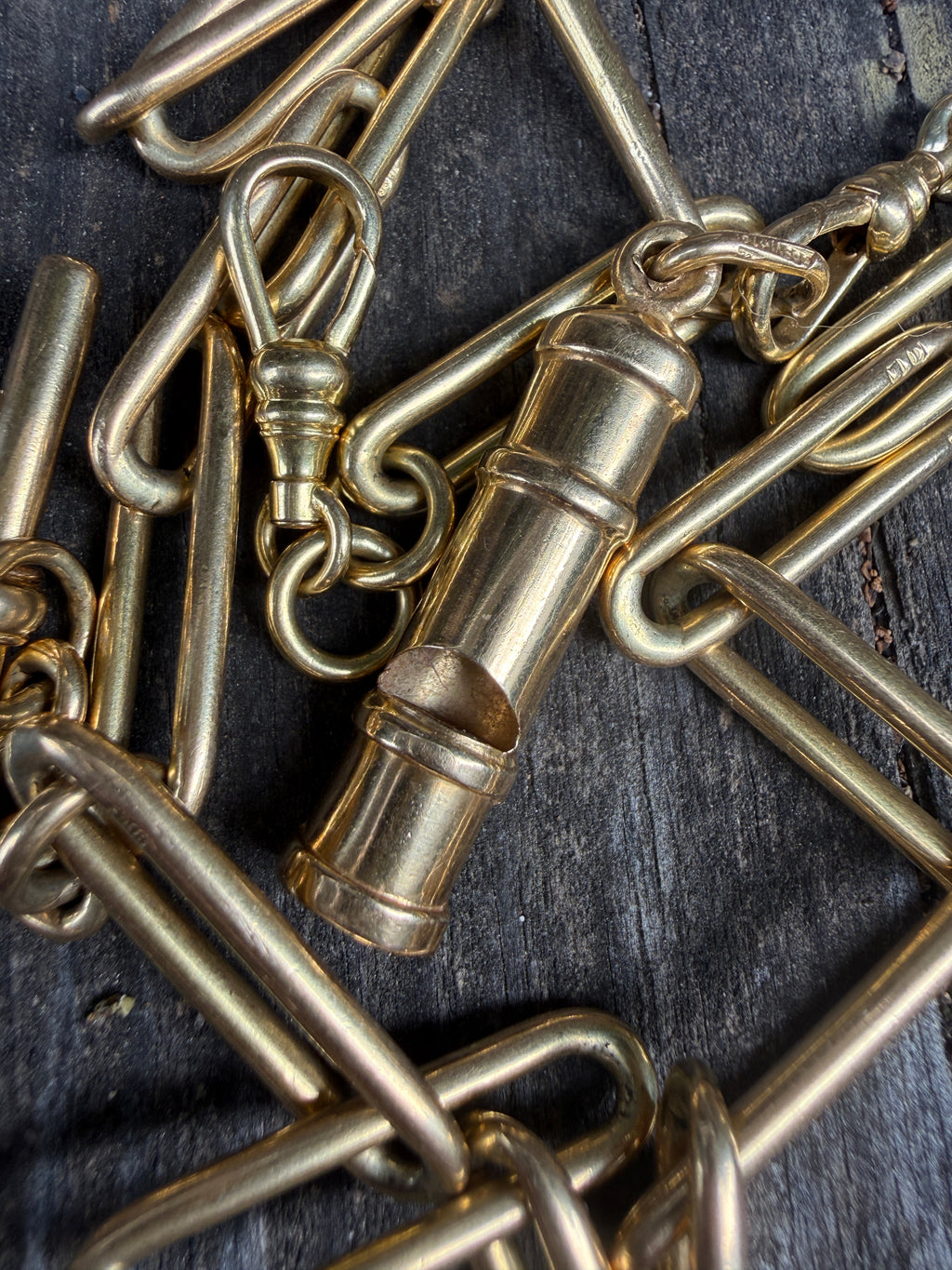 Vintage Working 18k Whistle