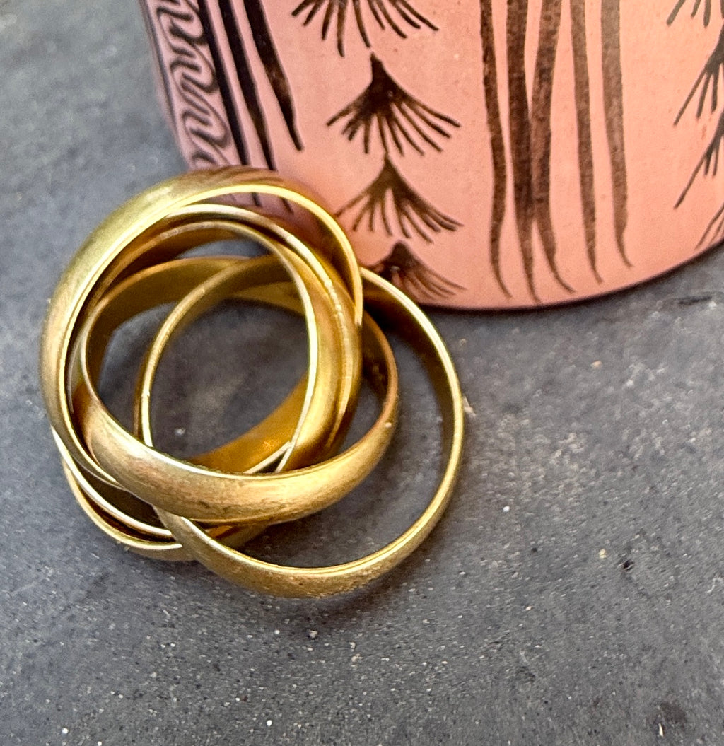 Vintage Paloma Picasso for Tiffany & Co 5 Band Melody Ring