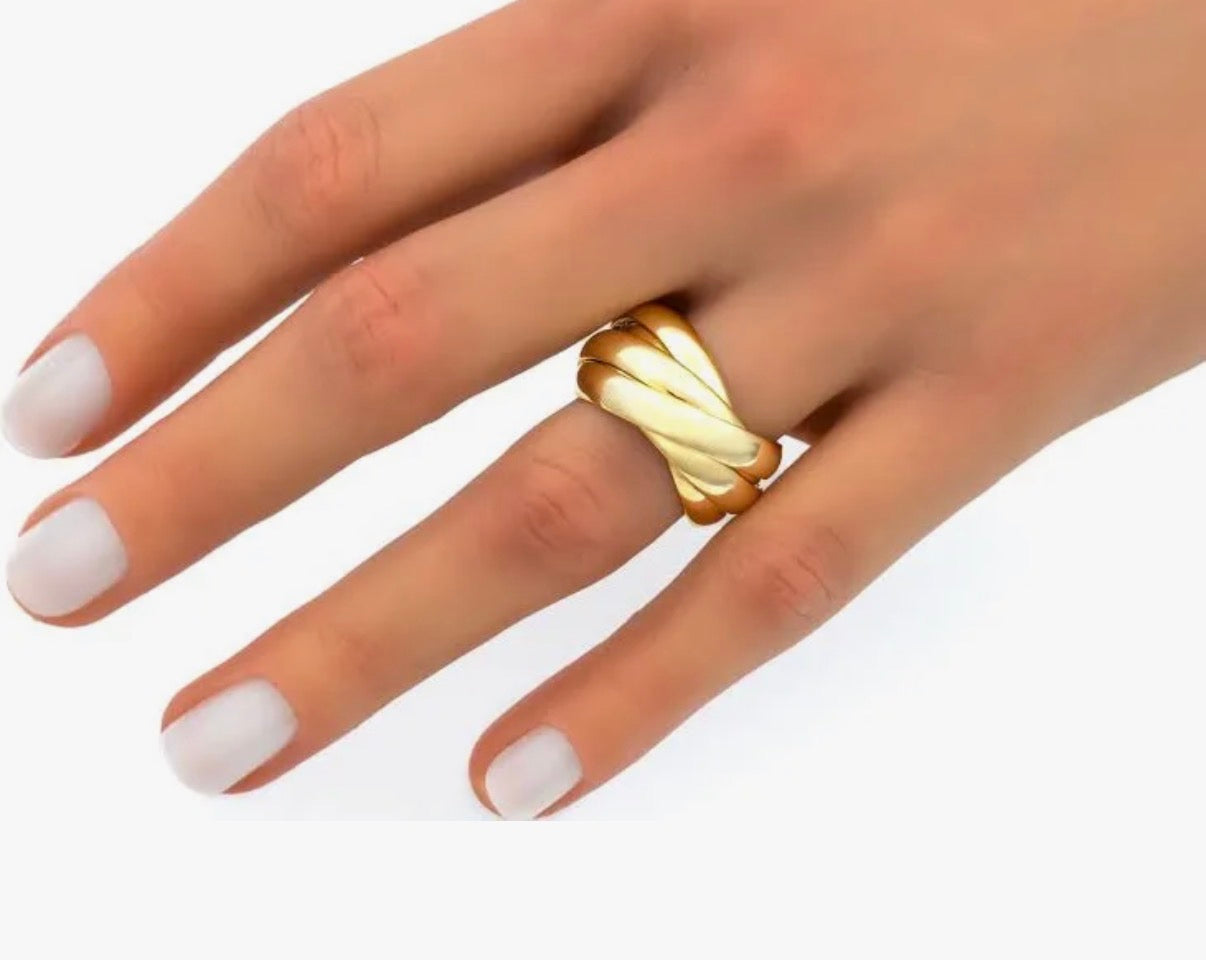Vintage Paloma Picasso for Tiffany & Co 5 Band Melody Ring