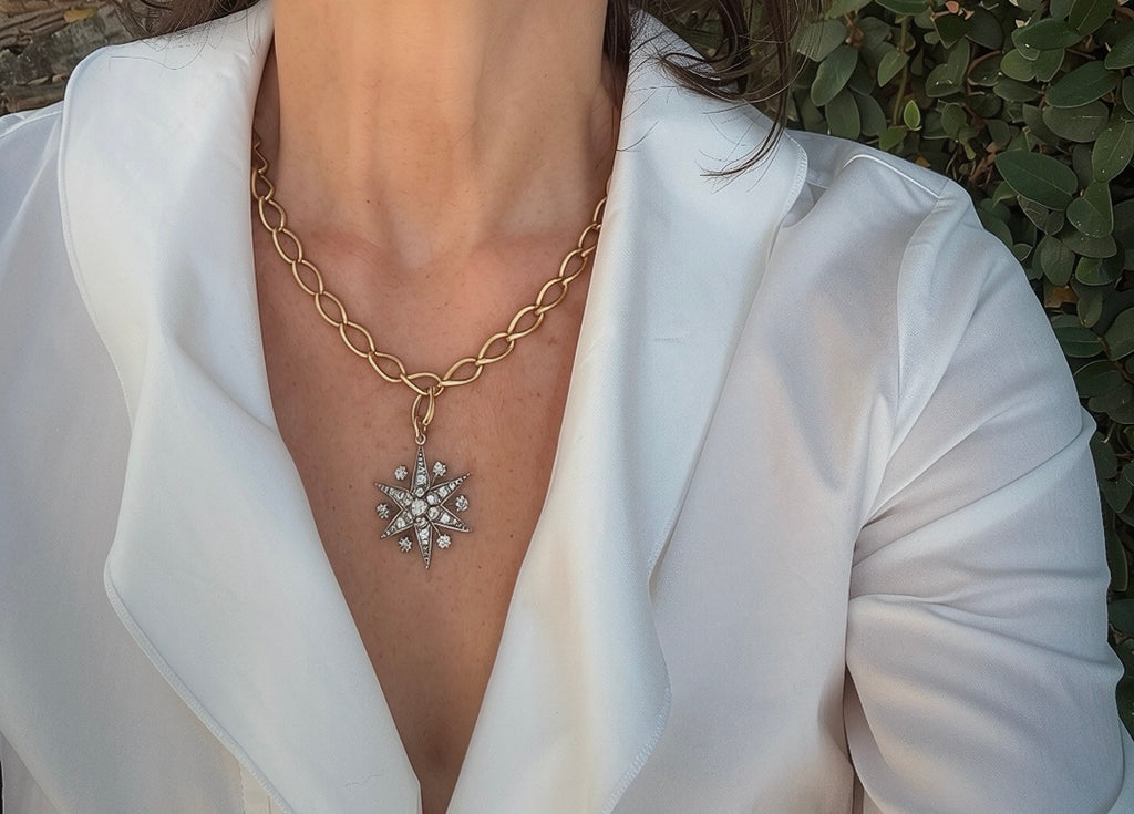 Antique Starburst Pendant