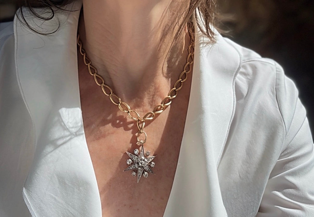Antique Starburst Pendant