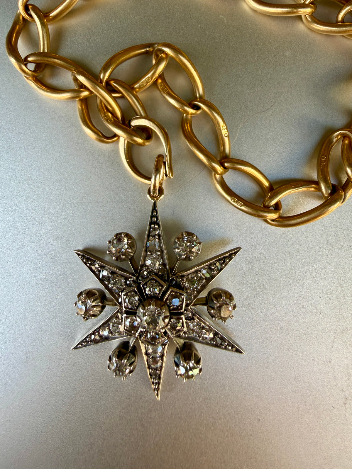 Antique Starburst Pendant