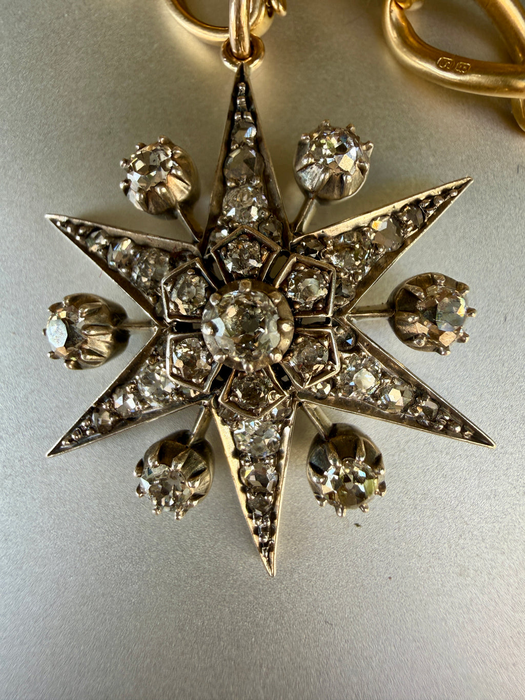 Antique Starburst Pendant