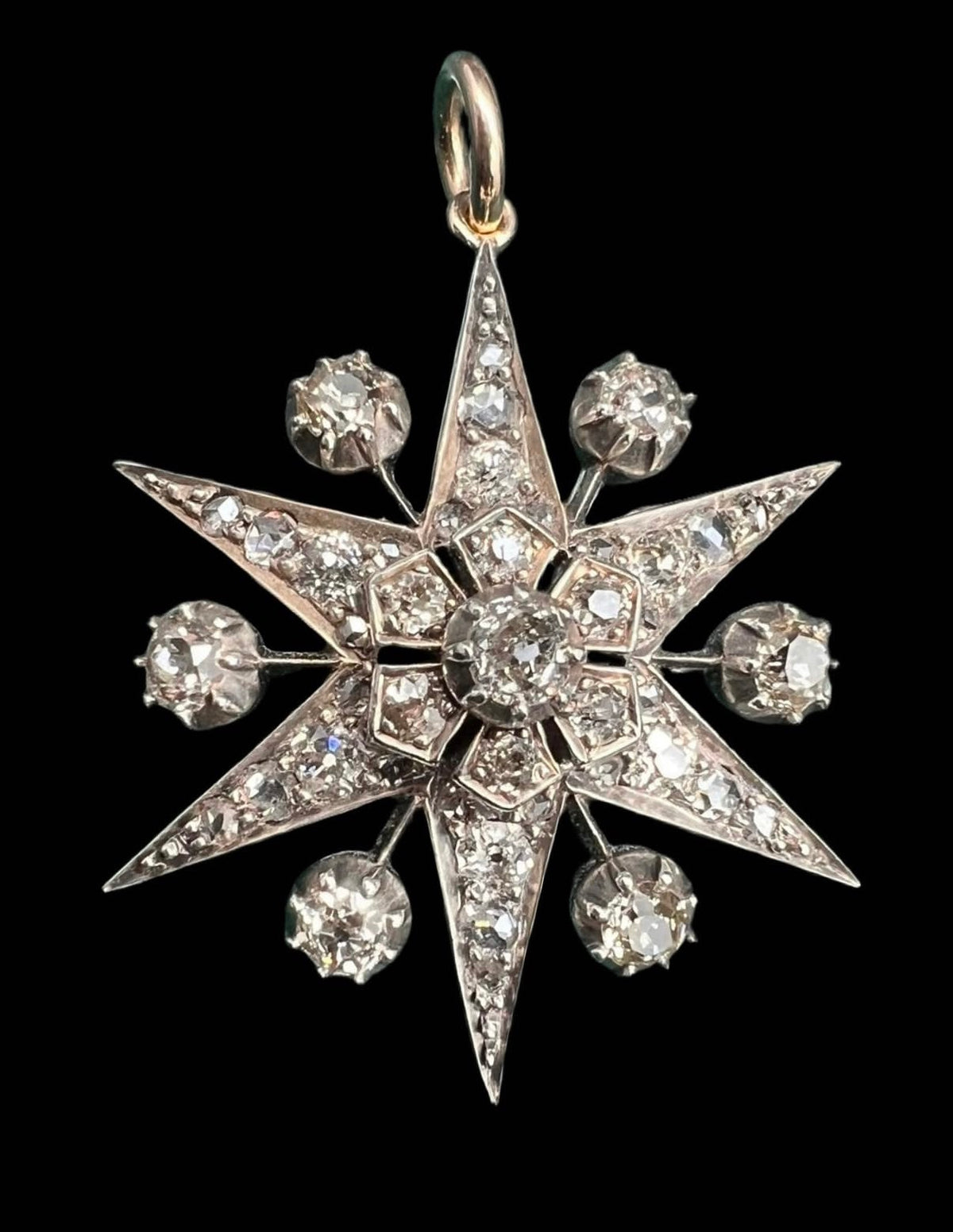 Antique Starburst Pendant