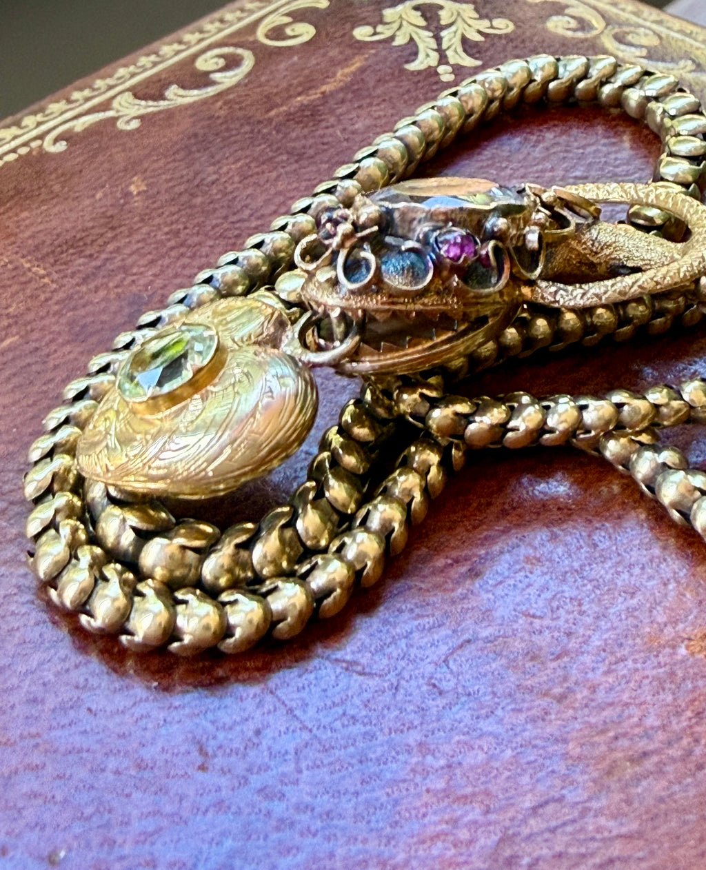 Georgian/Early Victorian Snake Necklace
