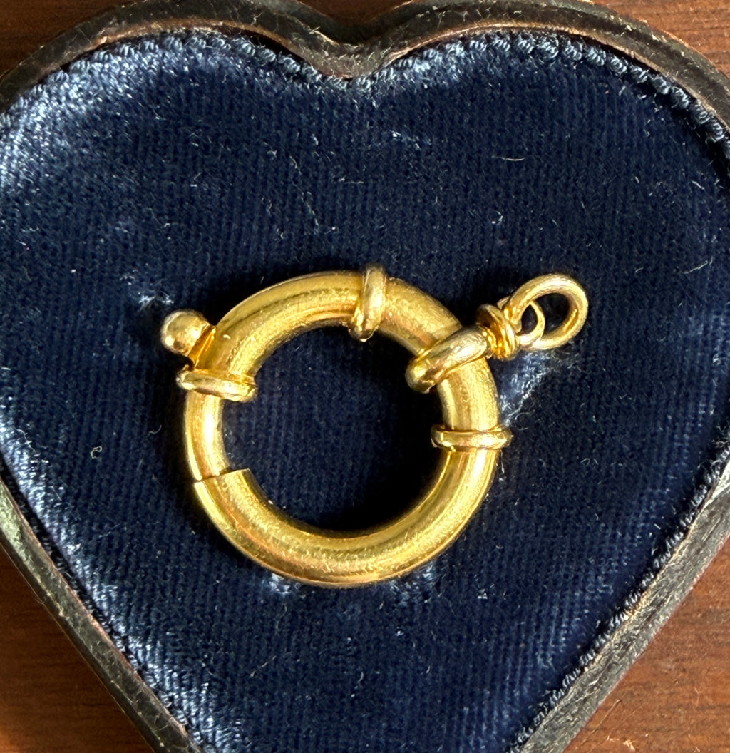 Antique 18k Bolt Ring