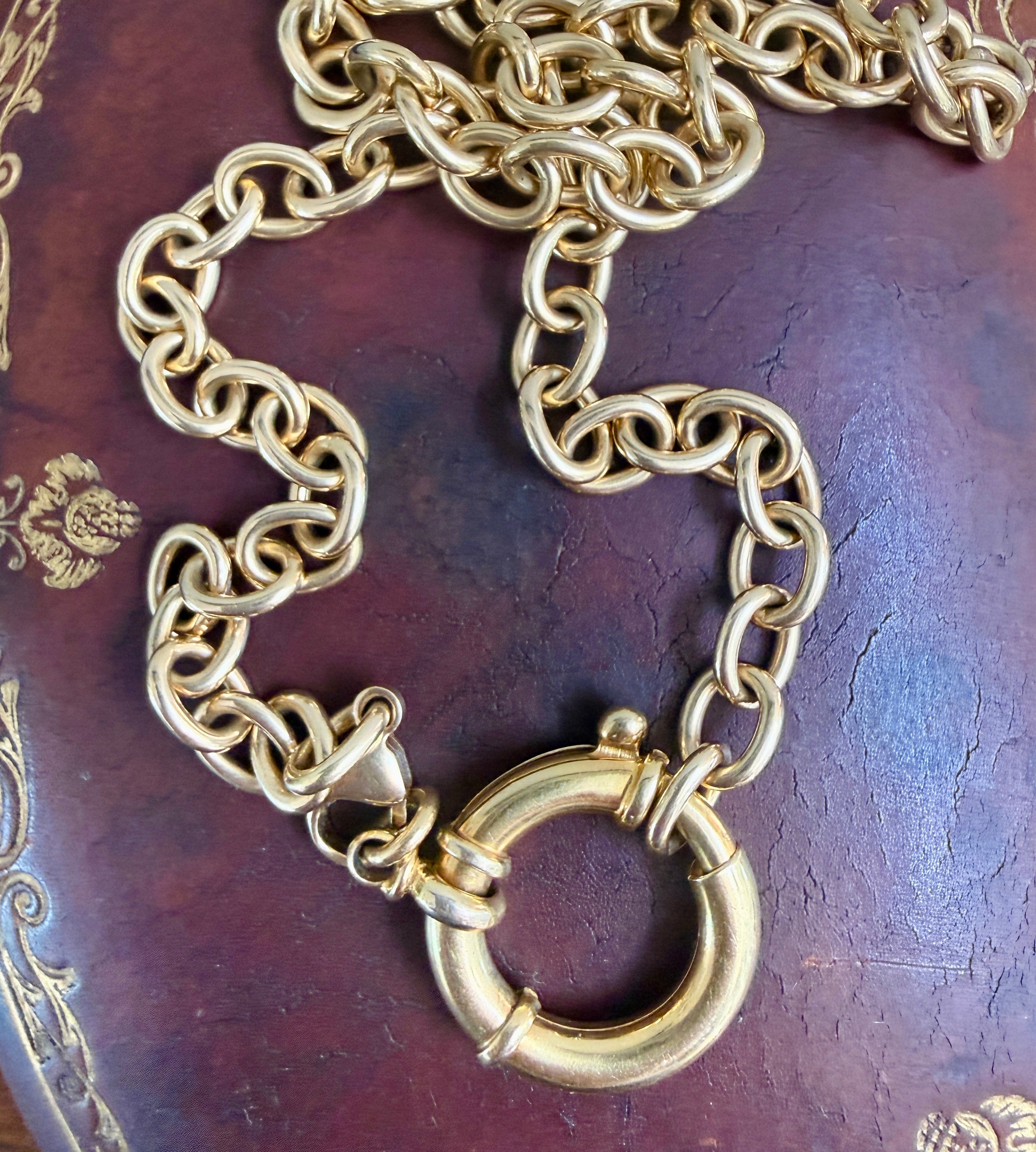 Antique 18k Bolt Ring