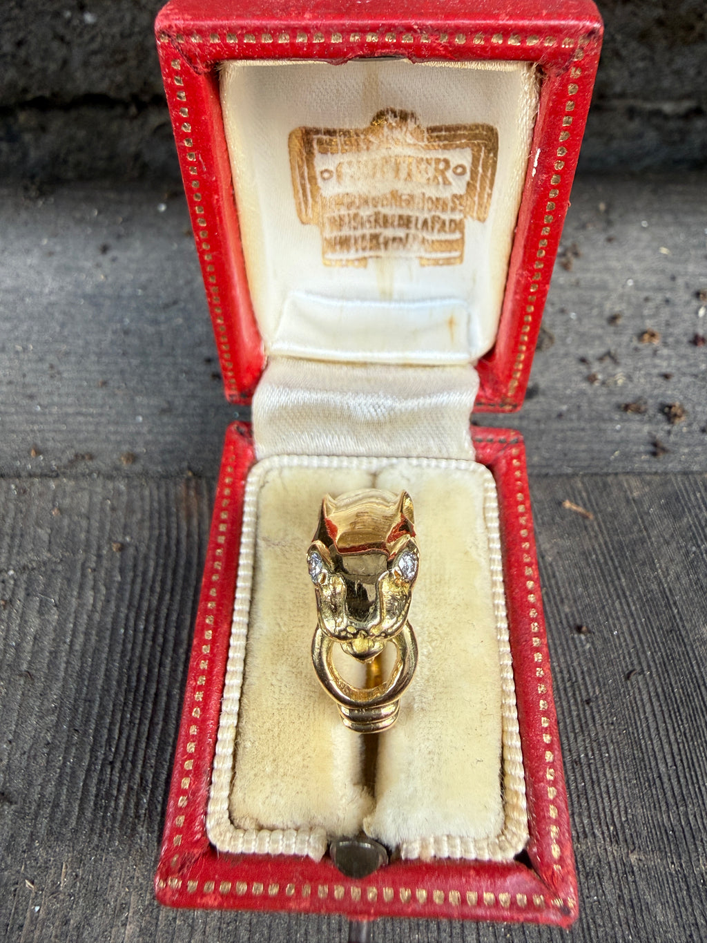 Petite Panthere Ring