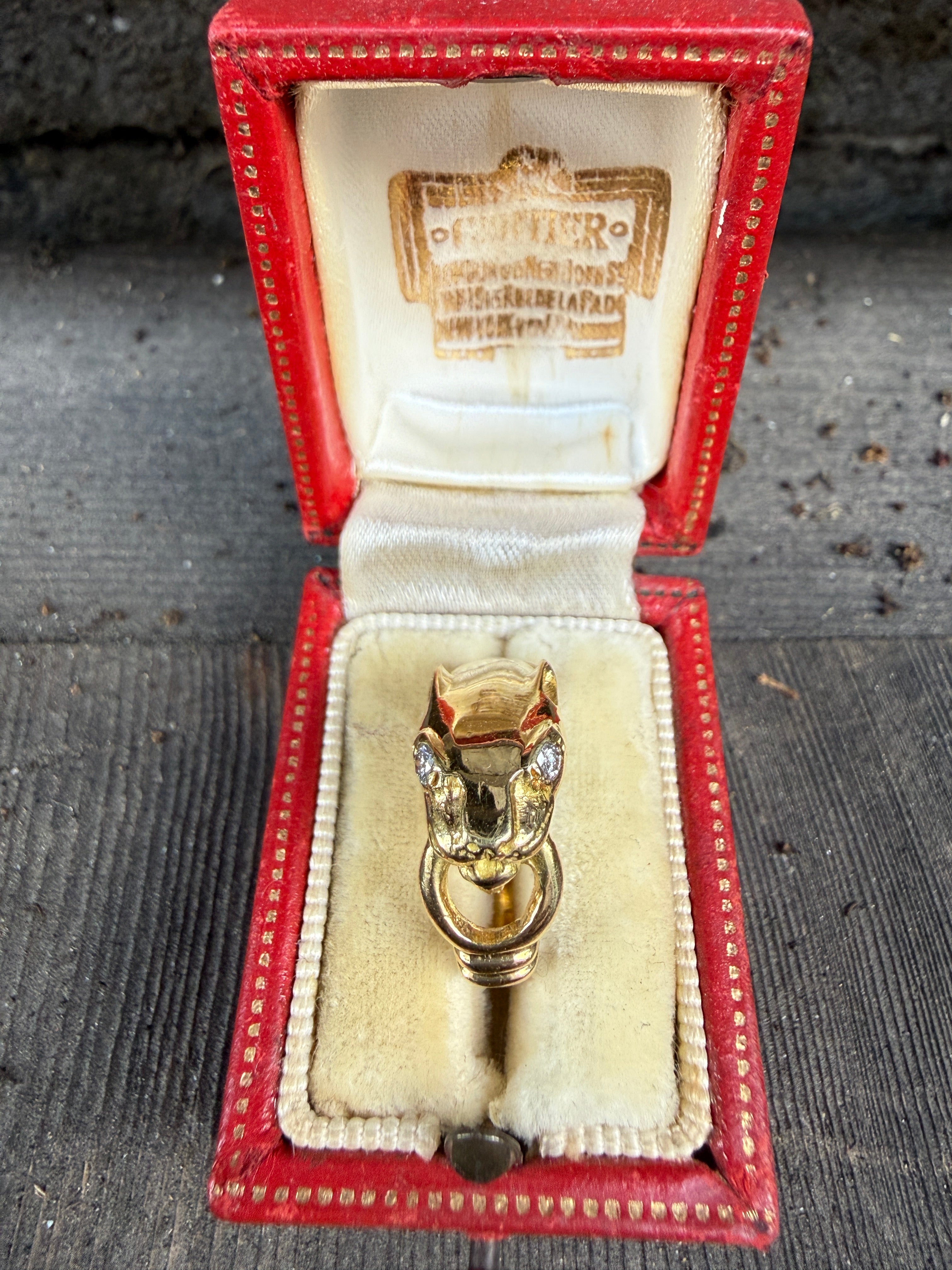 Petite Panthere Ring