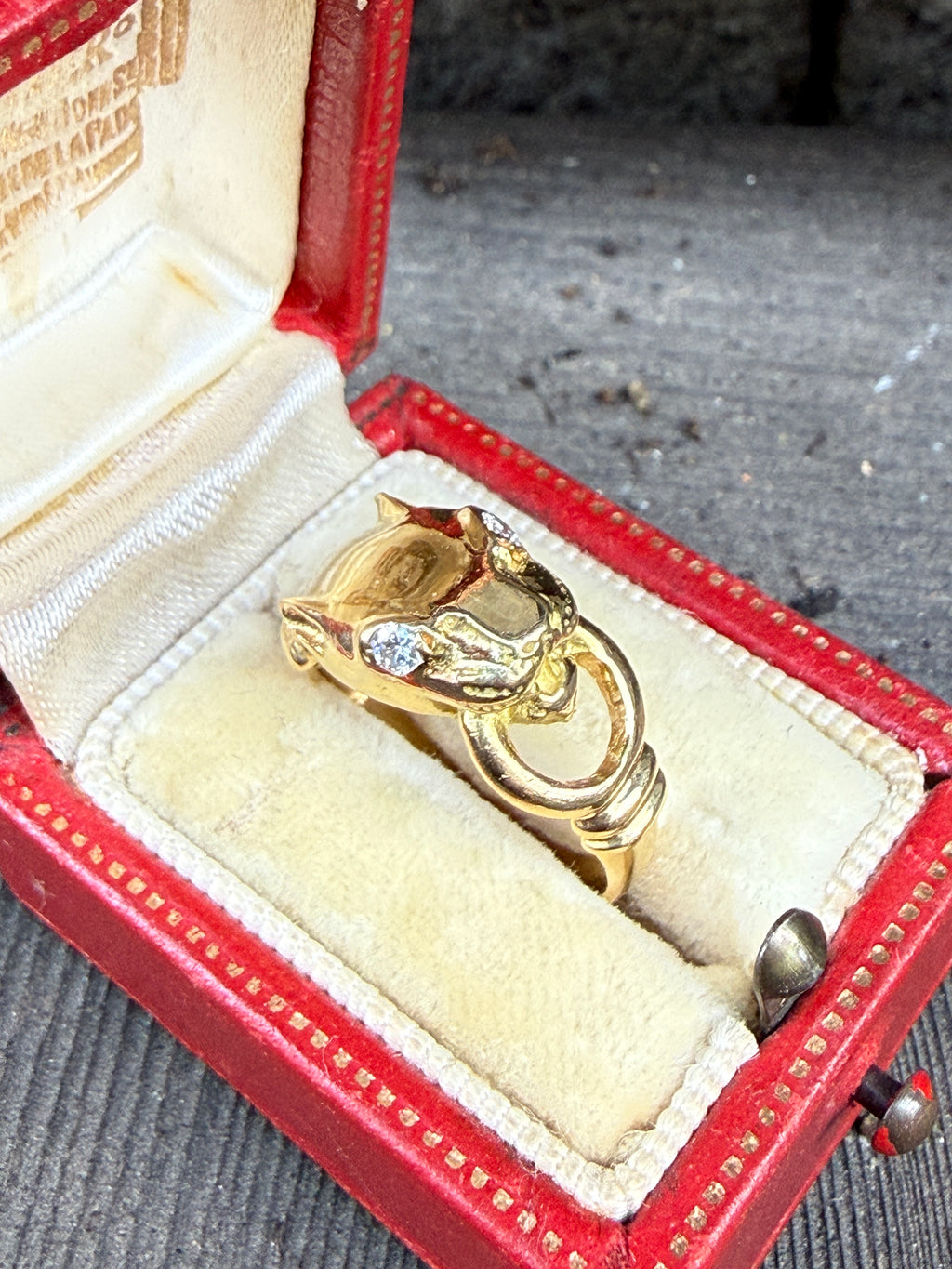Petite Panthere Ring