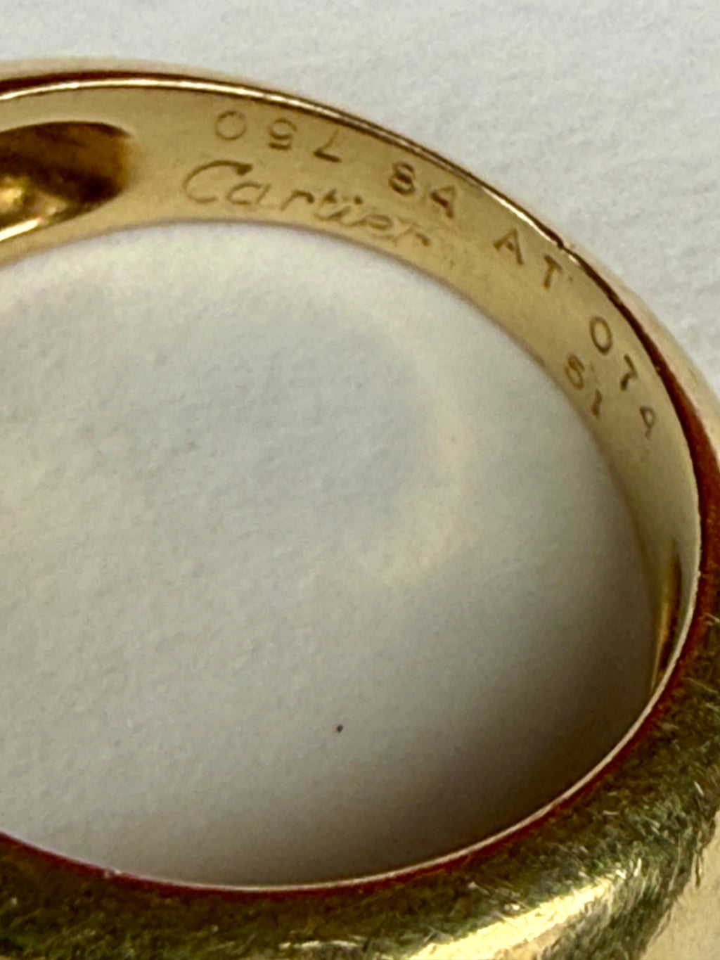 Vintage Cartier Diamond Band