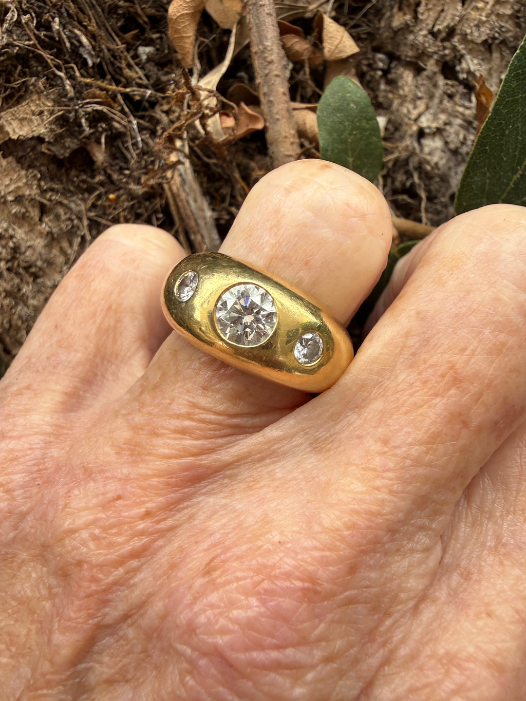 Vintage Cartier Diamond Band