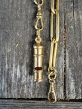 Vintage Working 18k Whistle